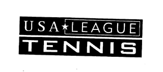 USA LEAGUE TENNIS logo