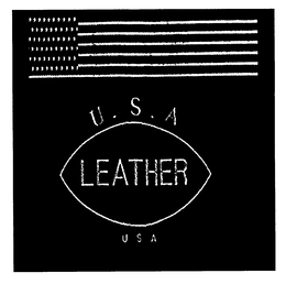 U.S.A LEATHER U.S.A logo