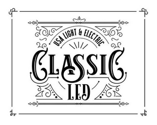 USA LIGHTS & ELECTRIC CLASSIC LED logo