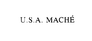 U.S.A. MACHE logo
