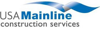 USA MAINLINE CONSTRUCTION SERVICES logo