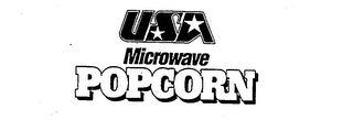 USA MICROWAVE POPCORN logo