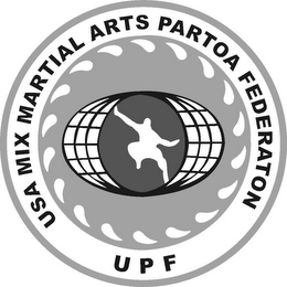 USA MIX MARTIAL ARTS PARTOA FEDERATION UPF logo