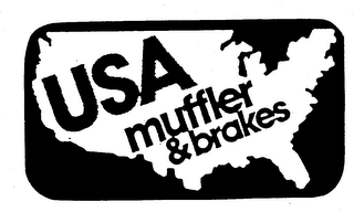 USA MUFFLER & BRAKES logo