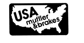 USA MUFFLER & BRAKES logo
