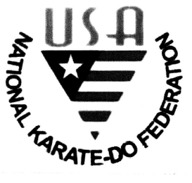 USA NATIONAL KARATE-DO FEDERATION logo