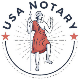 USA NOTARY logo