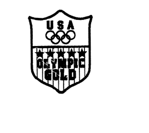 USA OLYMPIC GOLD logo