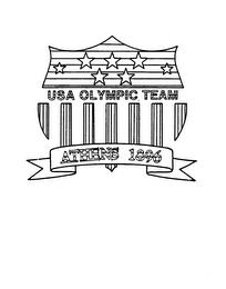 USA OLYMPIC TEAM ATHENS 1896 logo