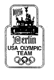 USA OLYMPIC TEAM BERLIN 1936 logo