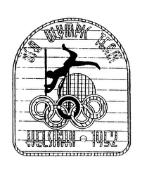 USA OLYMPIC TEAM HELSINKI 1952 logo
