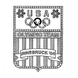 USA OLYMPIC TEAM INNSBRUCK '64 logo