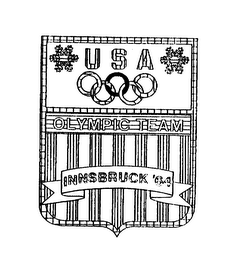 USA OLYMPIC TEAM INNSBRUCK '64 logo