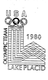 USA OLYMPIC TEAM LAKE PLACID 1980 logo