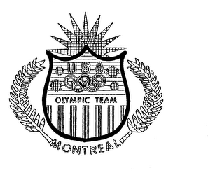 USA OLYMPIC TEAM MONTREAL 1976 logo