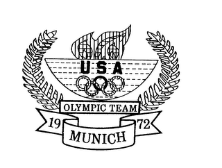 USA OLYMPIC TEAM MUNICH 1972 logo
