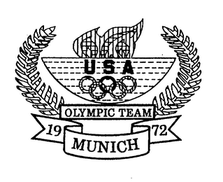 USA OLYMPIC TEAM MUNICH 1972 logo
