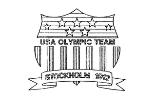 USA OLYMPIC TEAM STOCKHOLM 1912 logo