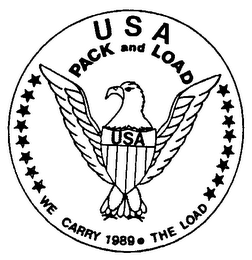 USA PACK AND LOAD logo