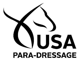 USA PARA-DRESSAGE logo