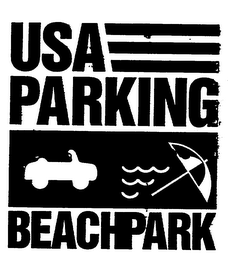USA PARKING BEACHPARK logo