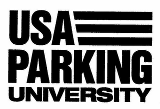 USA PARKING UNIVERSITY logo