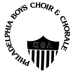 USA PHILADELPHIA BOYS CHOIR & CHORALE logo