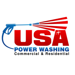 USA POWER WASHING COMMERCIAL & RESIDENTIAL logo