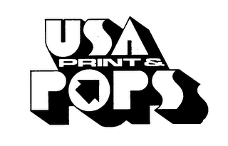 USA PRINT & POPS logo