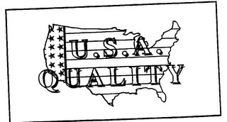 U.S.A. QUALITY logo