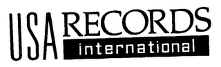 USA RECORDS INTERNATIONAL logo