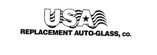 USA REPLACEMENT AUTO-GLASS, CO. logo