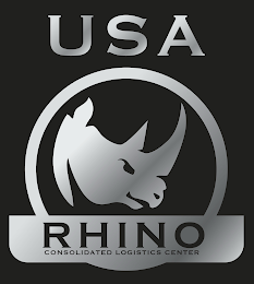 USA RHINO CONSOLIDATED LOGISTICS CENTER logo