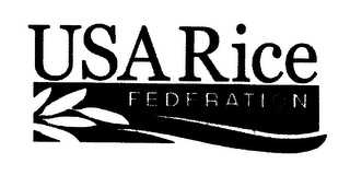 USA RICE FEDERATION logo