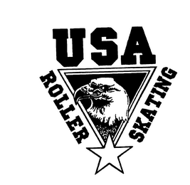 USA ROLLER SKATING logo