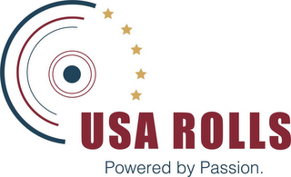 USA ROLLS POWERED BY PASSION. logo