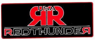 USA RR RED THUNDER logo
