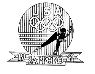 USA SAPPORO 1972 logo