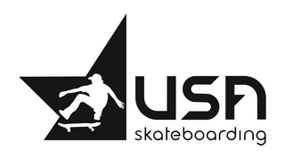 USA SKATEBOARDING logo