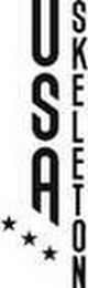 USA SKELETON logo