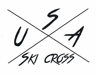 USA SKI CROSS logo