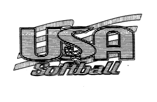 USA SOFTBALL logo