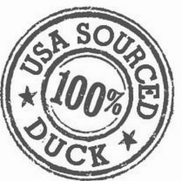 USA SOURCED 100% DUCK logo