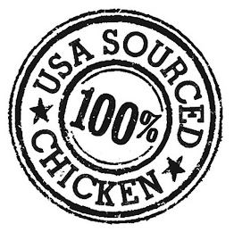 USA SOURCED CHICKEN 100% logo