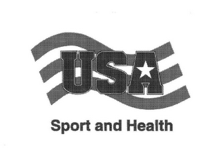 USA SPORT AND HEALTH logo