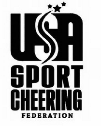 USA SPORT CHEERING FEDERATION logo