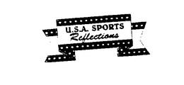 U.S.A. SPORTS REFLECTIONS logo