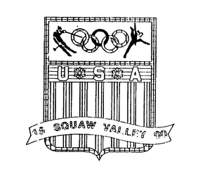 USA SQUAW VALLEY 1960 logo