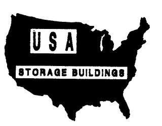 USA STORAGE BUILDINGS logo