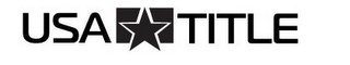 USA TITLE logo